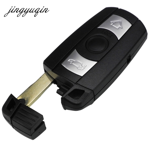 Jingyuqin 10 шт./лот 3 кнопки дистанционного ключа чехол для BMW X5 X6 E93 E90 E92 для серии 3/5 Смарт Брелок оболочка ► Фото 1/4