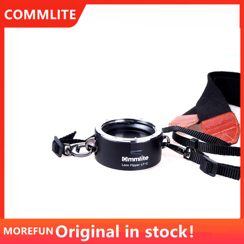 Commlite раскладной двойной держатель для объектива инструмент для быстрой смены с ремешком для Canon Nikon Sony E-Mount ► Фото 1/6