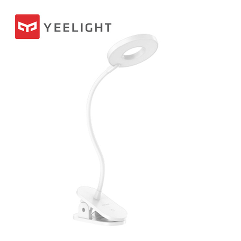 Светодиодная мини-лампа Yeelight с зажимом, перезаряжаемая USB, 3 режима, 5 Вт, регулируемая настольная лампа на 360 градусов для умного дома Xiaomi ► Фото 1/6