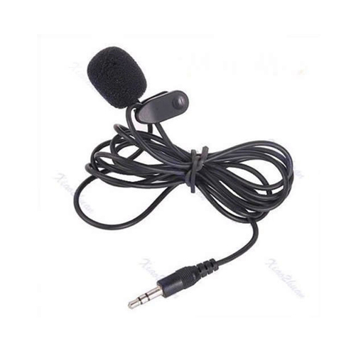 Мини-микрофон со штекером AUX 3,5 мм, с клипсой для громкой связи ► Фото 1/6