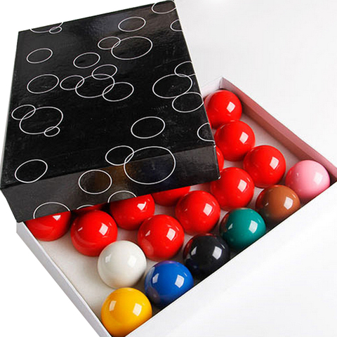 Хит продаж xmlivet, дешевые шарики для снукера, 52,5 мм, набор шариков из смолы, 2 1/16 дюйма, 22 шт., китайские шарики для снукера ► Фото 1/3