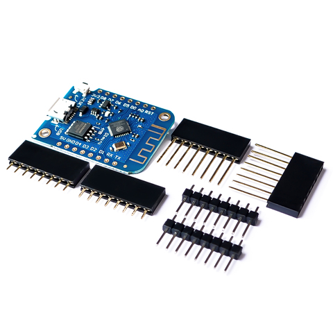 Для Wemos D1 Mini V3.0.0 WIFI Интернет вещей Плата развития ESP8266 CH340 CH340G для Arduino Nodemcu V2 MicroPython ► Фото 1/4