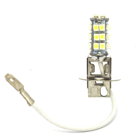 1 шт. H3 pk22s 26 SMD Автомобильный светодиодный белый светильник s лампа для противотуманной фары светильник лампа для DC 12V ► Фото 1/5