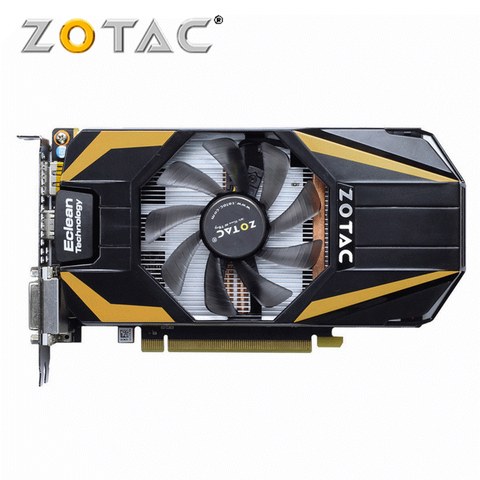 Оригинальная видеокарта ZOTAC GeForce GTX 650Ti Boost 1 ГБ GPU 192Bit GDDR5 Видеокарта VGA для NVIDIA GTX650 Ti 1GD5 Hdmi Dvi ► Фото 1/1