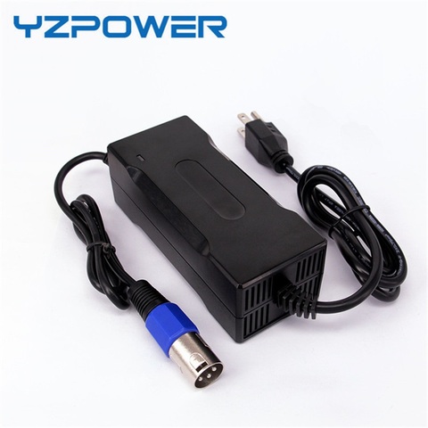 Интеллектуальное зарядное устройство YZ POWER, 58,8 в, 2 А, универсальное зарядное устройство для 14 аккумуляторов, литий-ионный аккумулятор 48 в ► Фото 1/6