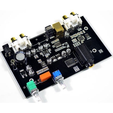 PCM5100 цифро-аналоговый преобразователь USB Оптическое волокно RCA DAC декодер плата 96 кГц для ПК ТВ усилитель ► Фото 1/5