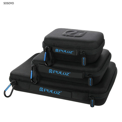 Портативная сумка, сумка для хранения, водонепроницаемый защитный чехол, дорожный бокс для GoPro Hero 7 6 5 4 3 Xiaomi Yi, аксессуары для спортивной каме... ► Фото 1/6
