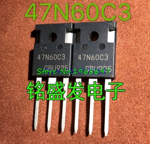 5 шт./лот 47N60C3 SPW47N60C3 TO-247 47A 600V Новая оригинальная искусственная кожа ► Фото 1/1