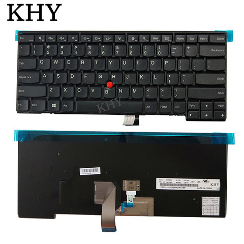 Оригинальная клавиатура США для ThinkPad L440 L450 L460 T431S T440 T440P T440S T450 T450S T460 04Y0824 04Y0854 04Y0862 04Y0892 00HW906 ► Фото 1/1