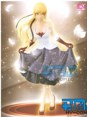 Оригинальная фигурка BANPRESTO Oshino Shinobu Kizumonogatari Bakemonogatari, игрушка ► Фото 1/1