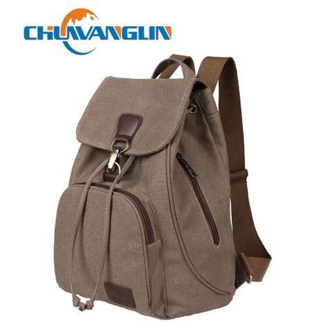 Chuwanglin женский холщовый рюкзак в консервативном стиле для школьниц и девушек, школьная сумка для ноутбука, mochila bolsas ZDD6294 ► Фото 1/5