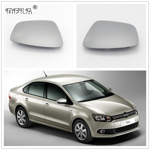 Зеркальное стекло для VW Polo Sedan 2011 2012 2013 2014 2015 2016 2017, Стайлинг автомобиля, высококачественное зеркало с подогревом сзади ► Фото 1/6