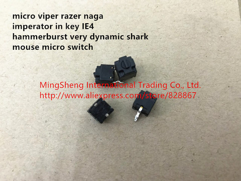 Оригинальный новый 100% micro viper razer naga imperator in key IE4 hammerburst очень динамическая Акула мышь микро переключатель ► Фото 1/2