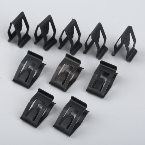 10 шт., металлические фиксаторы для передней панели автомобиля Ford Mazda Audi Toyota ► Фото 1/6