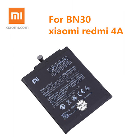 100% оригинальный телефон Xiaomi, аккумулятор для Xiaomi Redmi 4A BN30, 3120 мАч, аккумулятор redmi 4A, высокое качество + Инструменты ► Фото 1/3