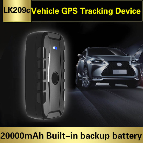Автомобильный GPS-трекер LK209C, батарея 20000 мАч, определение местоположения автомобиля в реальном времени, мощный магнит, время ожидания 240 дней, водонепроницаемый IP67 ► Фото 1/6