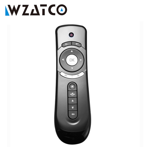 WZATCO Mini Fly T2 Air Mouse 2,4G Беспроводная Гироскопическая мышь для Android TV BOX , Android проектор 3D Sense Motion Media Player ► Фото 1/6