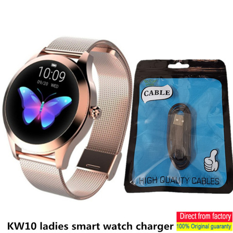 Зарядное устройство для умных часов KW10 goddess, 100% оригинальное Аутентичное зарядное устройство для умных часов KW10 ► Фото 1/3