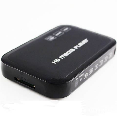 Мультимедийный мини-плеер REDAMIGO, Full HD1080p H.264 MKV HDD HDMI медиаплеер, центр USB OTG SD AV TV AVI RMVB RM HDDM3 ► Фото 1/3