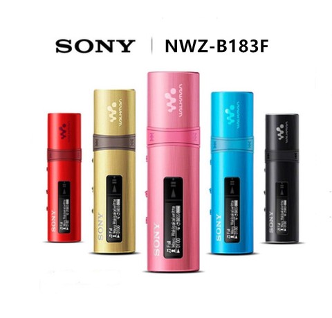 Оригинальный Sony NWZ-B183F B183F Flash MP3 плеер со встроенным FM-тюнером (4 Гб)-с гарнитурой ► Фото 1/6