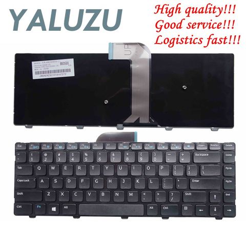 Новинка для Dell Inspiron 14 14R 3421 5421 Vostro 2421 14 3437 14R 5437 15Z-5523 M431R стандартная клавиатура с английской раскладкой QWERTY ► Фото 1/5