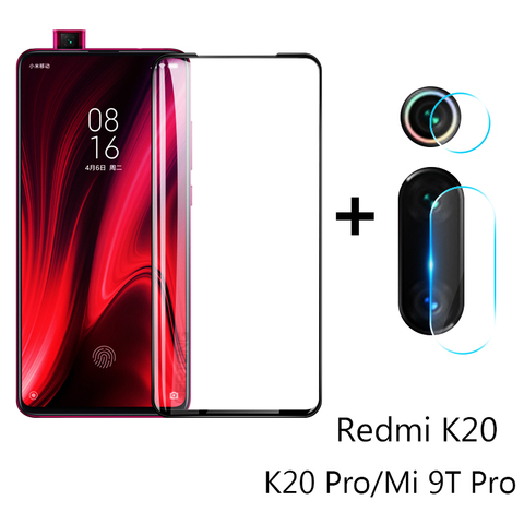 Защитное стекло 2 в 1 для Xiaomi Mi 9T K20 Pro, защита экрана камеры, Защитная пленка для объектива, закаленное стекло для Xiaomi Mi 9 Lite SE ► Фото 1/6