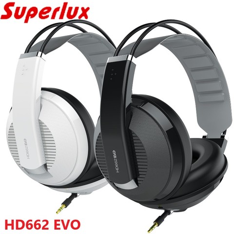 Superlux HD662 EVO закрытая задняя гарнитура для мониторинга игровые наушники со съемными наушниками саморегулирующаяся головная повязка гарнитура ► Фото 1/6