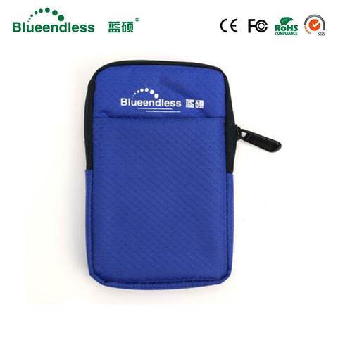 Новый продукт Blueendless, 2,5 дюйма, защитная коробка для HDD, чехол для внешнего портативного жесткого диска, Портативная сумка для жесткого диска ► Фото 1/6
