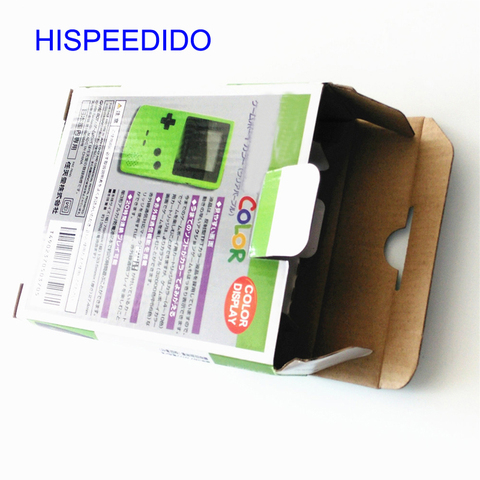 HISPEEDIDO для игровой консоли GBC, новая упаковочная коробка для Gameboy, цветная Розничная посылка для игрового плеера ► Фото 1/4