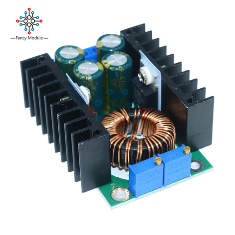 Регулируемый понижающий преобразователь постоянного тока/СС 0,2-9 А, 300 Вт, модуль питания от 5-40 В до 1,2-35 в, светодиодный драйвер для Arduino ► Фото 1/6
