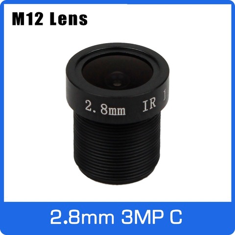 Камера видеонаблюдения M12, 3 мегапикселя, с объективом 1/2, 7 дюймов, 2,8 мм, 140, широкоугольным объективом для HD 1080P, бесплатная доставка ► Фото 1/3
