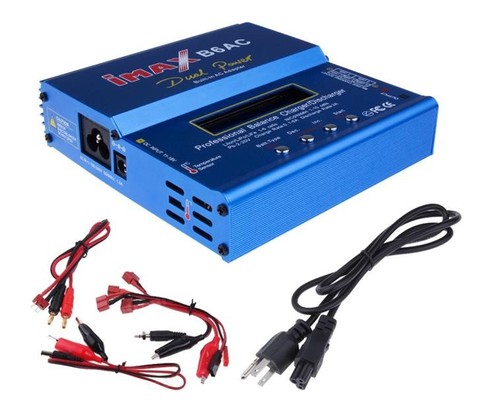 80 Вт iMAX B6 AC B6AC Lipo NiMH 3S/4S/5S RC Battery Balance Charger + EU/US/UK/AU plug power wire ► Фото 1/5