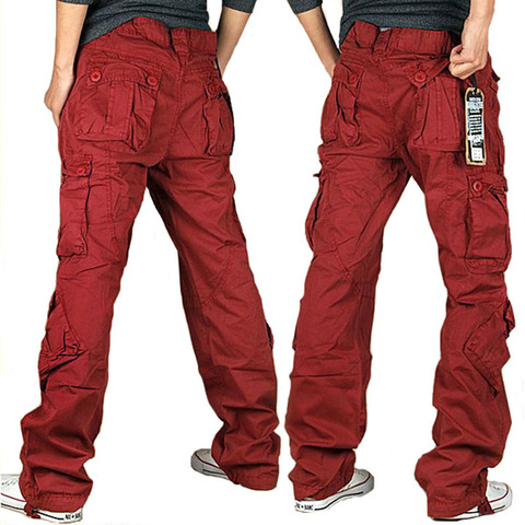Новое поступление, Свободные повседневные джинсы в стиле хип-хоп, мешковатые брюки-карго для женщин ► Фото 1/4