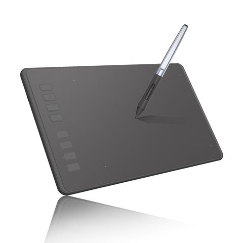 Ультратонкий графический планшет HUION H950P, профессиональный планшет для рисования с безбатарейным стилусом ► Фото 1/6