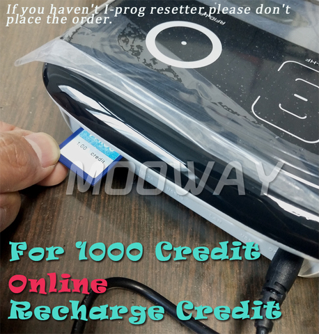 MOOWAY I-PROG универсальный чип-кредит для онлайн-пополнения кредита 1000 ► Фото 1/1