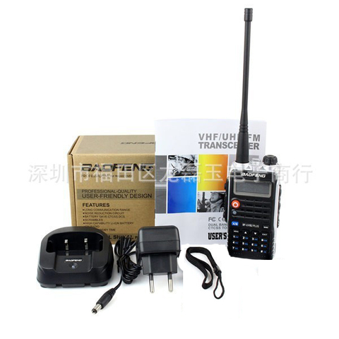 Ножной светильник Baofeng, 4800 мАч, 8 Вт, Baofeng Uvb2 Plus для рации, Cb 2, двухстороннее радио, мобильный коммуникатор, высокая мощность ► Фото 1/5