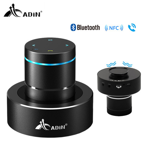 Adin 26 Вт беспроводной Bluetooth динамик NFC бас аудио Вибрационный динамик сенсорный сабвуфер Hands Free с микрофоном Bluetooth 4,0 ► Фото 1/6