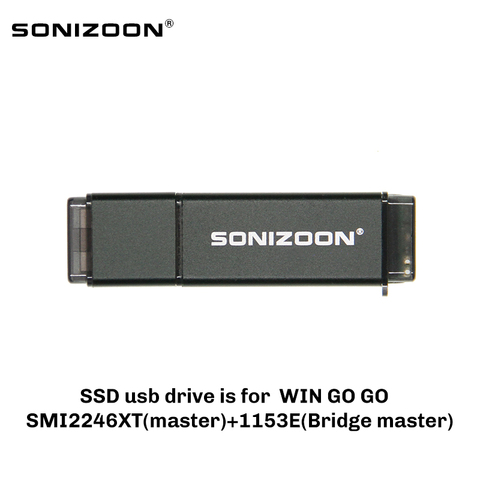 Твердотельный накопитель SONIZOON SSD WINTOGO, USB3.1, USB3.0, 128 гб, 256 гб, жесткий диск, портативный твердотельный накопитель для пк ► Фото 1/6