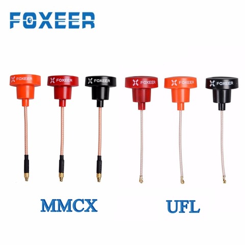 FOXEER Pagoda Pro 5,8 GHz 2dBi антенна RHCP FPV 86 мм/91 мм антенна UFL/MMCX антенна для Mini FPV UFL / IPEX/MMCX/передатчик ► Фото 1/6