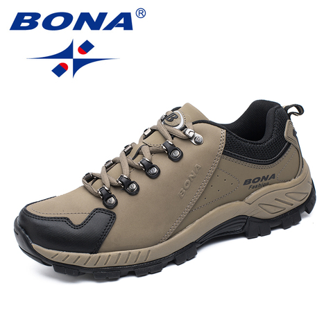 Кроссовки BONA мужские спортивные, популярная стильная обувь для ходьбы и  бега на открытом воздухе, на шнуровке - История цены и обзор | Продавец  AliExpress - Bona official store | Alitools.io
