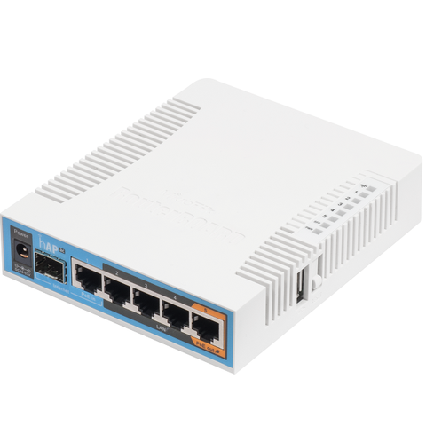 RouterBoard MikroTik, тройная цепь доступа, 802.11ac, 2,4G и RB962UiGS-5HacT2HnT, 1200 Мбит/с ► Фото 1/1
