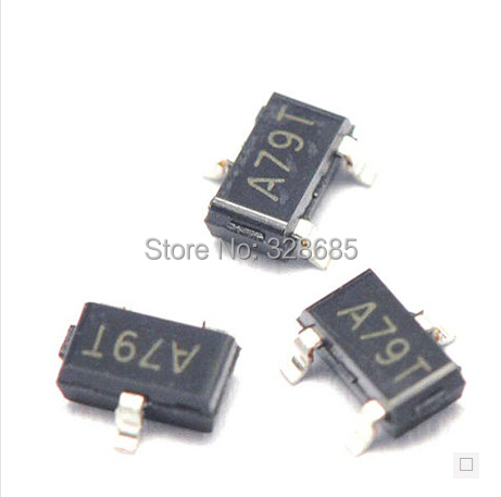 Field-Effect Transistor  AO3407 A79T  4.3A  30V  SOT23  MOS  SMD triode  100pcs/lot ► Фото 1/1