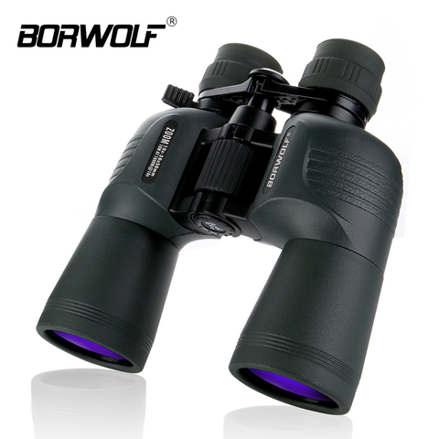 Borwolf 10-30X50 натуральную HD профессиональный зум мощный бинокль Водонепроницаемый свет ночного видения для охоты ► Фото 1/1