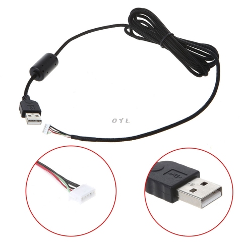 USB-кабель для мыши диаметром 2,2 м для Logitech G5 G500 ► Фото 1/6