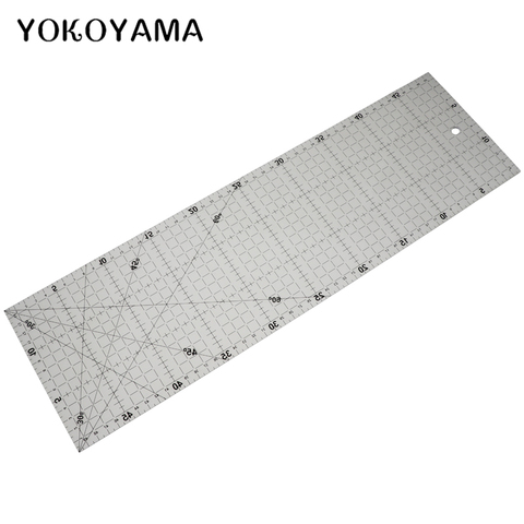 YOKOYAMA 15*50 см Швейные Лоскутные лапки, портновские линейки из ткани, высококачественная акриловая многофункциональная линейка для одежды ► Фото 1/6