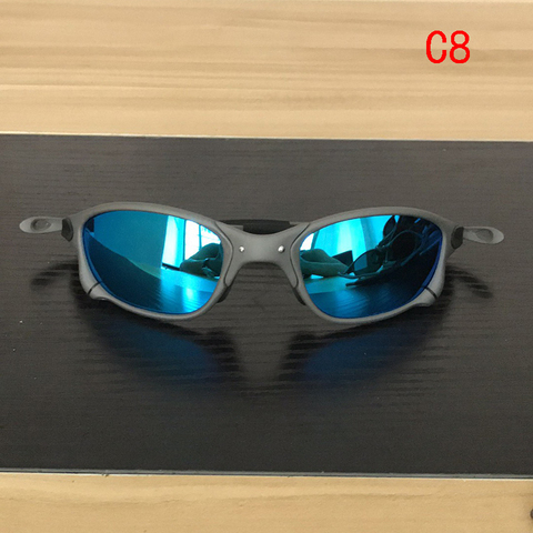 Поляризованные велосипедные очки для бега с оправой из сплава UV400, велосипедные солнцезащитные очки, очки для рыбалки, велосипедные очки, очки для велоспорта ► Фото 1/6