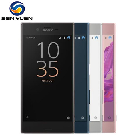 Оригинальный разблокированный телефон Sony Xperia XZ F8331, 3 Гб ОЗУ 32 Гб ПЗУ, GSM 4G LTE, Android, четырёхъядерный, экран 5,2 дюйма, IPS 23 МП, Wi-Fi, сканер отпечатка пальца, GPS ► Фото 1/6