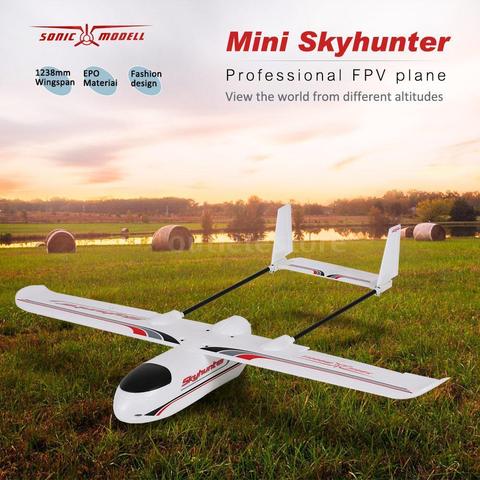 Sonicmodell Mini Skyhunter V2 1238 мм размах крыльев EPO FPV RC самолет комплект ► Фото 1/6