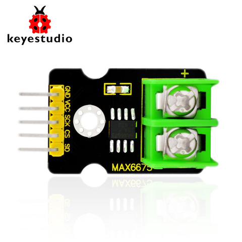 Бесплатная доставка! Keyestudio MAX6675 K-модуль преобразователя термопары к цифровому для Arduino ► Фото 1/6