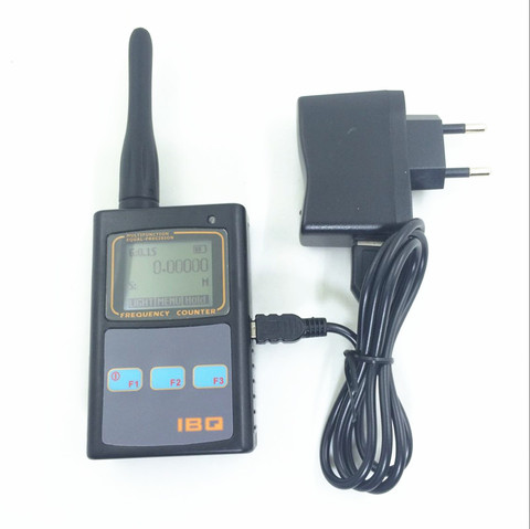 Ручной измеритель частоты IBQ101 50 МГц-2,6 ГГц для двухстороннего радиоприемника GSM счетчик частоты тестер монитор проверка ► Фото 1/1